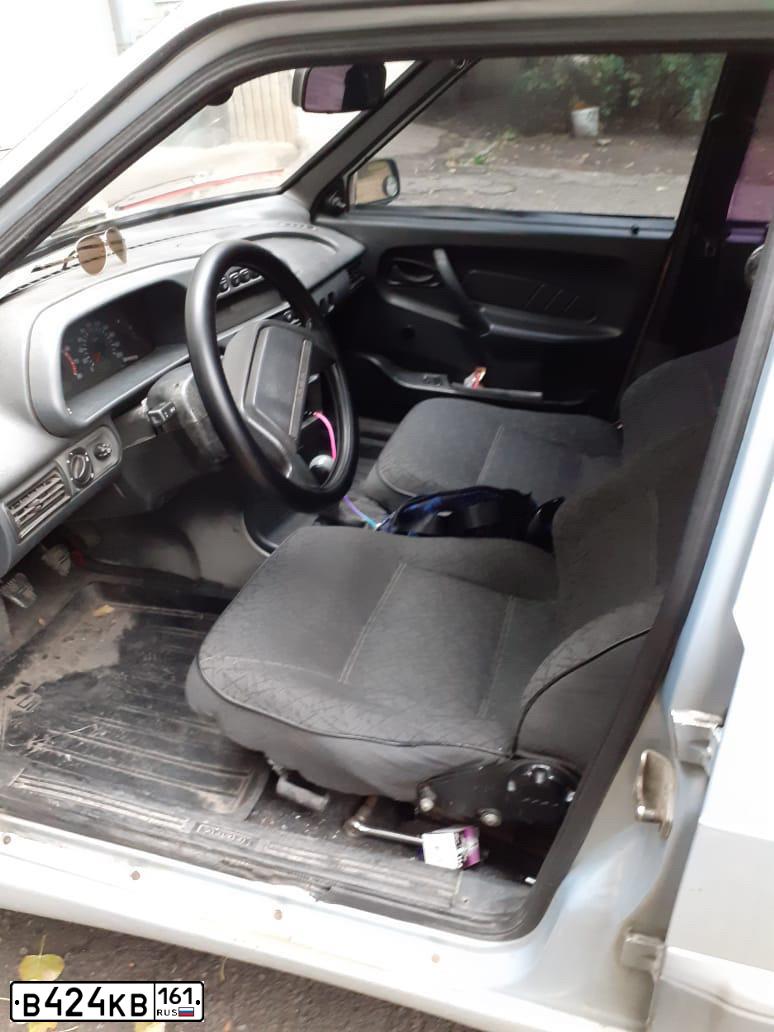 Фото автомобиля LADA 2115, 2004 — госномер О679АМ180. Цвет: СЕРО-ЖЕЛТЫЙ