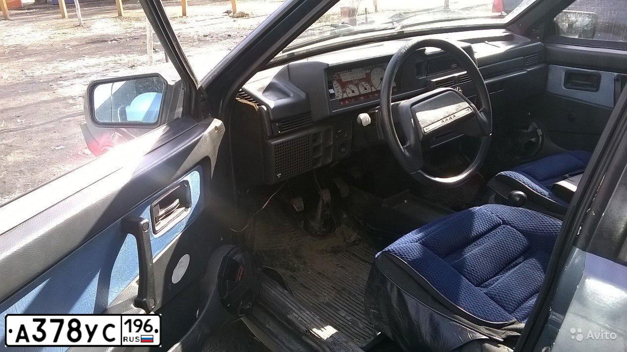 Фото автомобиля LADA 2109 SAMARA, 2001 — госномер А378УС196. Цвет: Серо-Синий