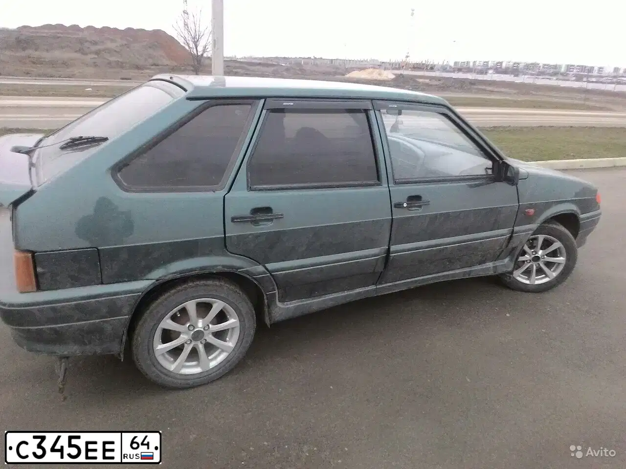 Фото автомобиля LADA 2114 SAMARA, 2008 — госномер Т084ВН136. Цвет: СЕРО-СИНЕ ЗЕЛЕНЫЙ