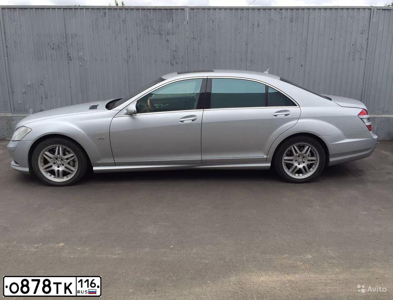 Фото автомобиля MERCEDES-BENZ S-CLASS, 2007 — госномер Н396АМ702