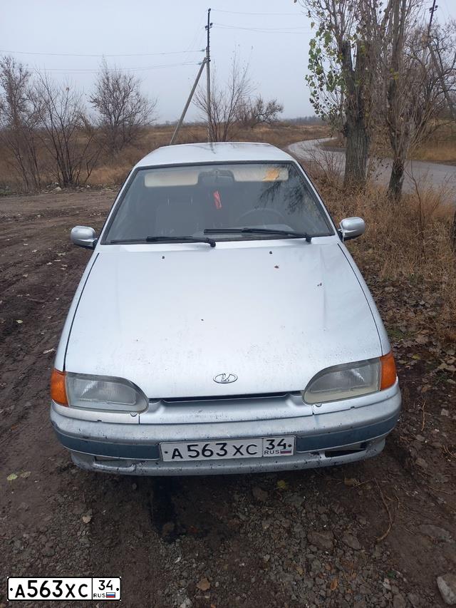 Фото автомобиля LADA 2114 SAMARA, 2005 — госномер А563ХС34. Цвет: СВЕТЛО СЕРЕБ МЕТАЛЛ