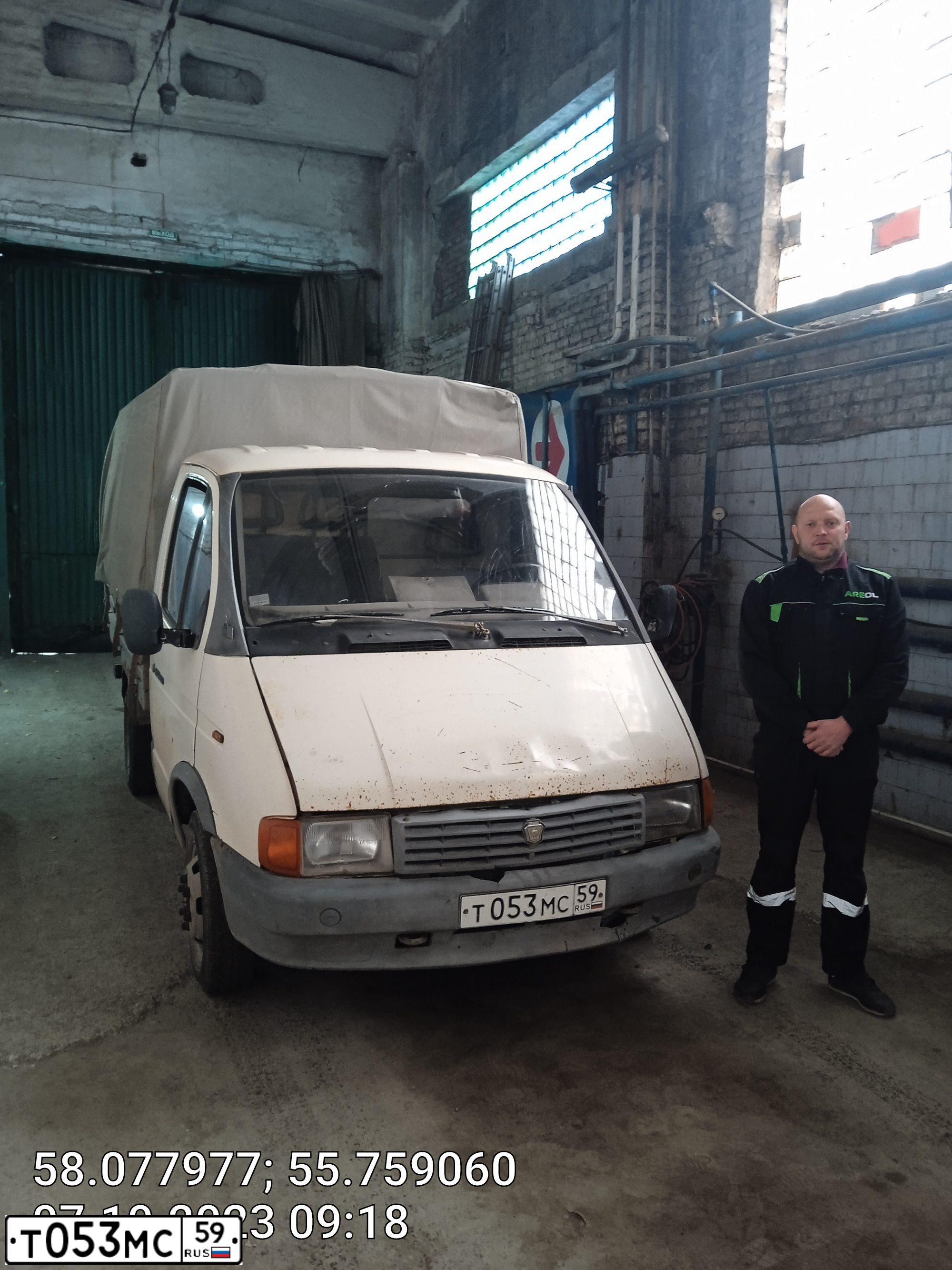 Фото автомобиля GAZ 3302 EL, 1997 — госномер Т053МС59