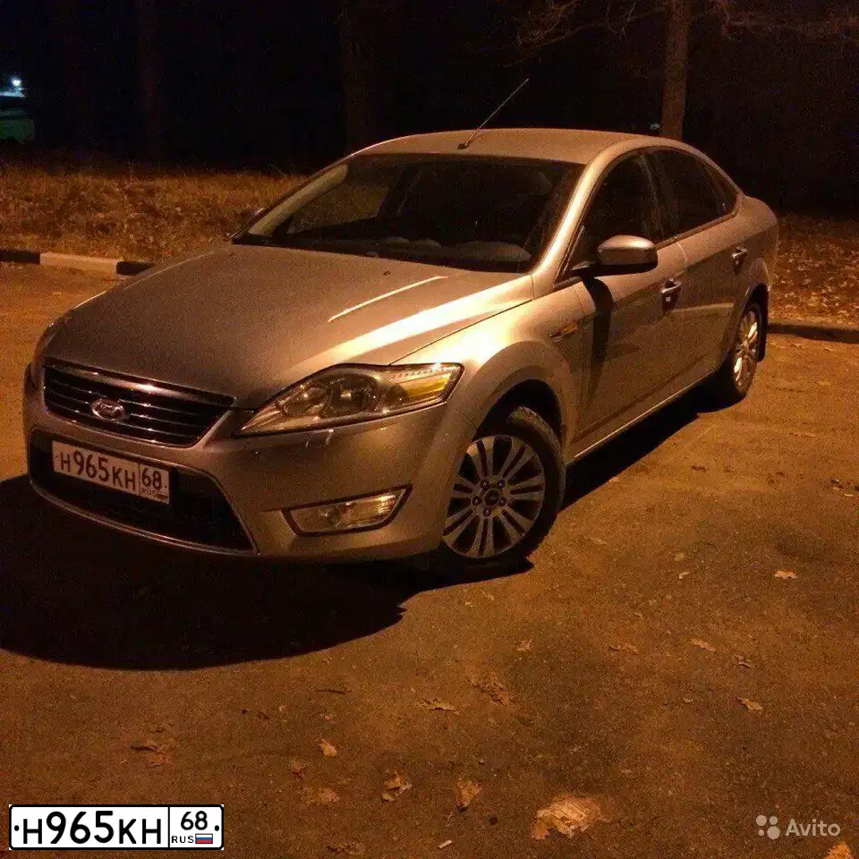 Фото автомобиля FORD MONDEO, 2007 — госномер К454ХС126. Цвет: СЕРЫЙ