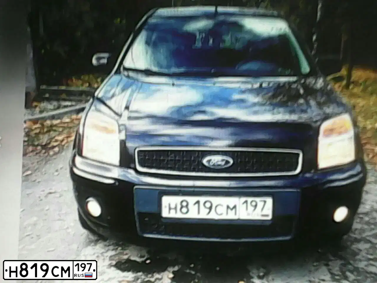 Фото автомобиля FORD FUSION, 2011 — госномер В821СЕ69. Цвет: ФИОЛЕТОВЫЙ