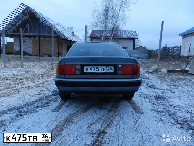 Фото автомобиля AUDI 100, 1991 — госномер К475ТВ36