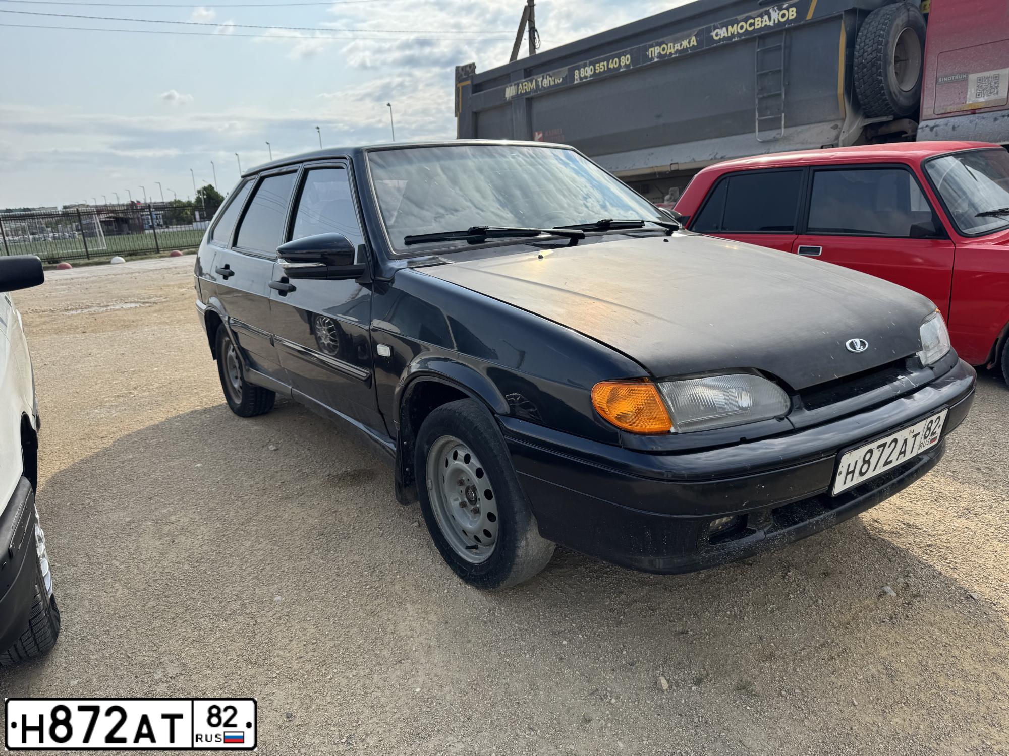 Фото автомобиля LADA 2114, 2007 — госномер Н991УМ82. Цвет: ГРАФИТ МЕТАЛЛИК
