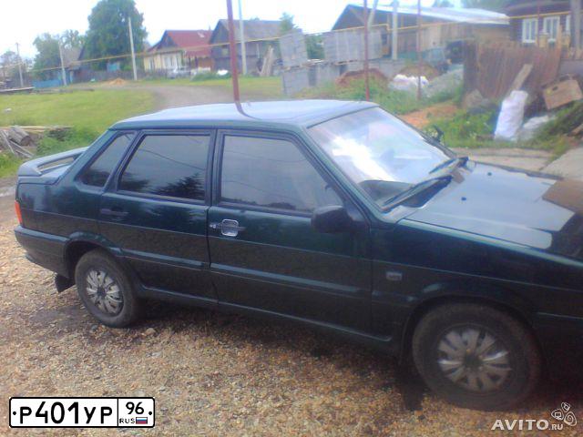 Фото автомобиля LADA 2115 SAMARA, 2002 — госномер Р401УР96. Цвет: ТЕМНО-ЗЕЛЕНЫЙ