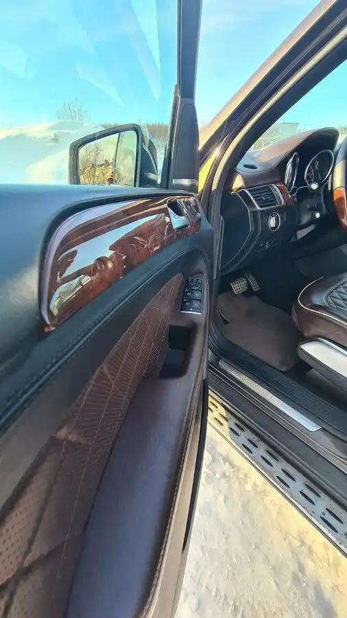 Фото автомобиля MERCEDES-BENZ GL500, 2013 — госномер Н519РМ21. Цвет: Коричневый