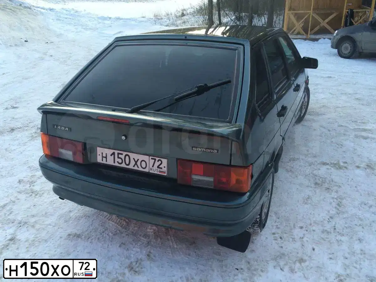 Фото автомобиля LADA 2114, 2012 — госномер К998МХ45. Цвет: СЕРО-СИНЕ-ЗЕЛЕНЫЙ