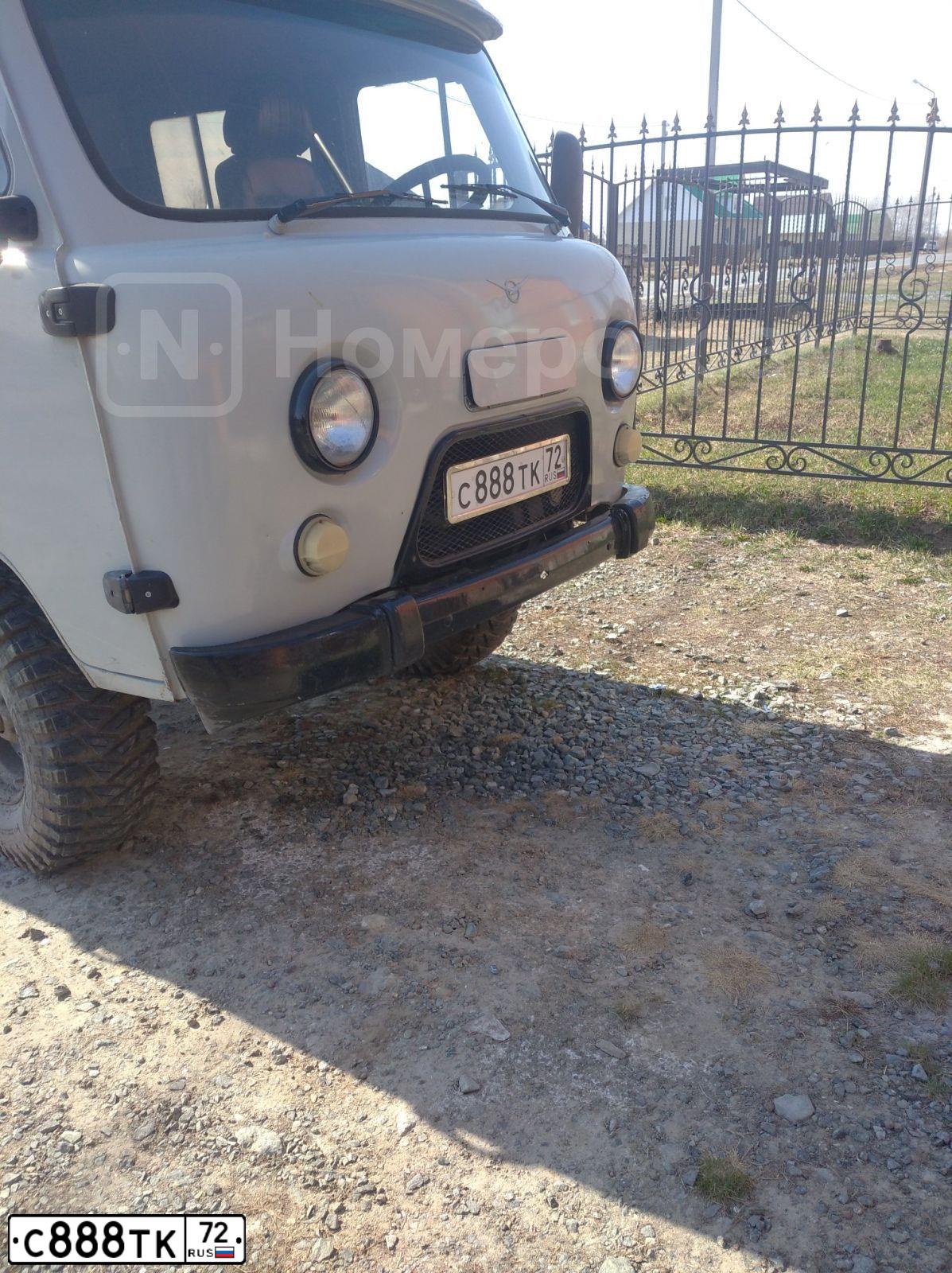 Фото автомобиля UAZ 3909, 2008 — госномер С888ТК72. Цвет: Серый