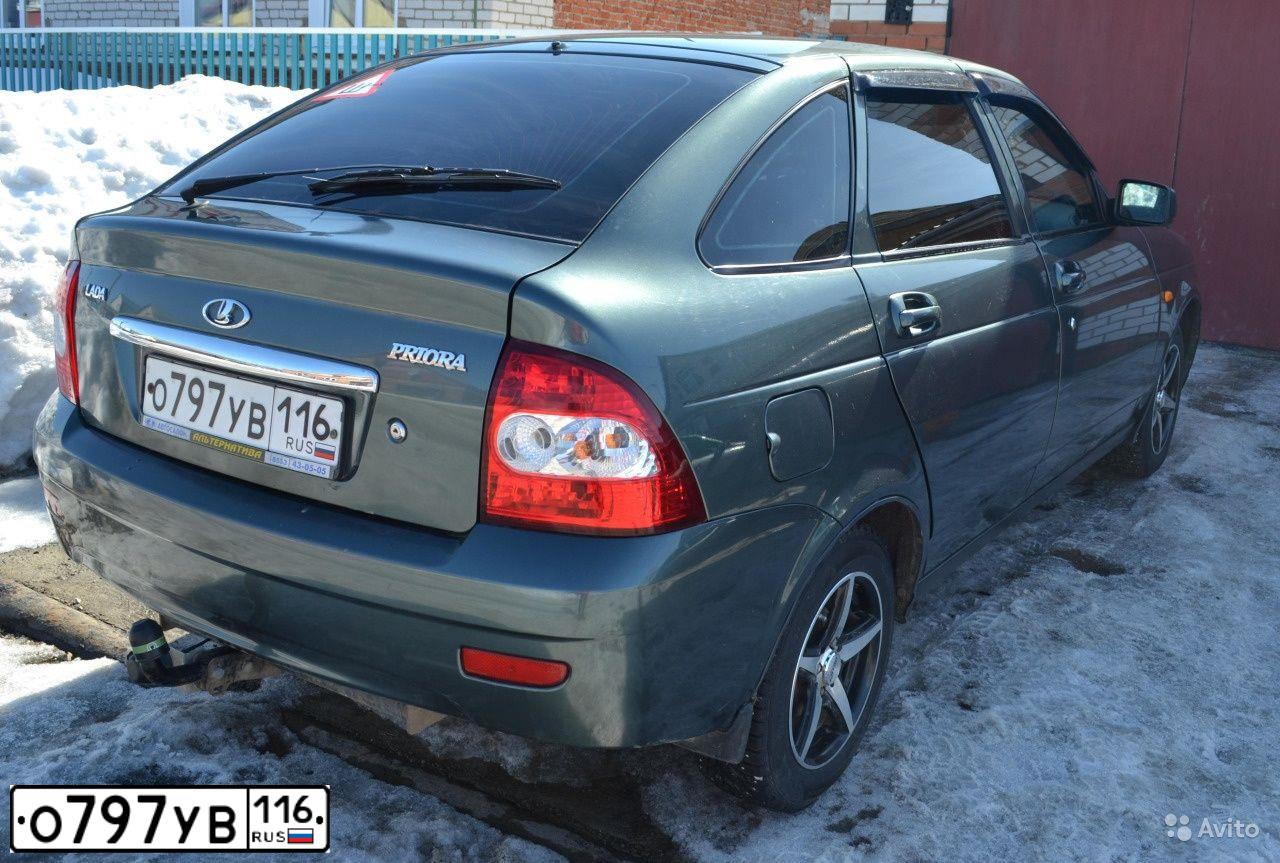 Фото автомобиля LADA 2172 PRIORA, 2010 — госномер А167ТС716. Цвет: СЕРО-СИНЕ-ЗЕЛЕНЫЙ