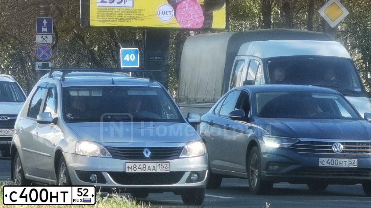 Фото автомобиля VOLKSWAGEN GOLF PLUS, 2008 — госномер С400НТ52. Цвет: ЧЕРНЫЙ
