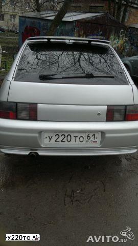 Фото автомобиля LADA 2112, 2005 — госномер У220ТО61. Цвет: СЕРЫЙ СВЕТЛЫЙ