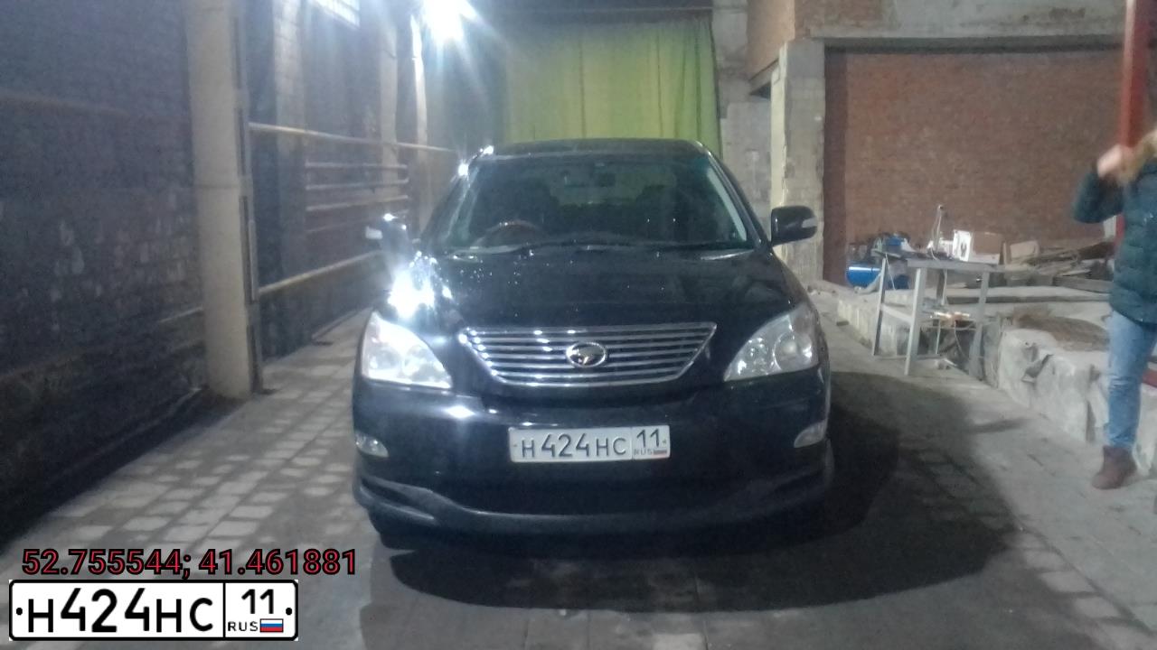 Фото автомобиля TOYOTA HARRIER, 2004 — госномер Р727ЕА68