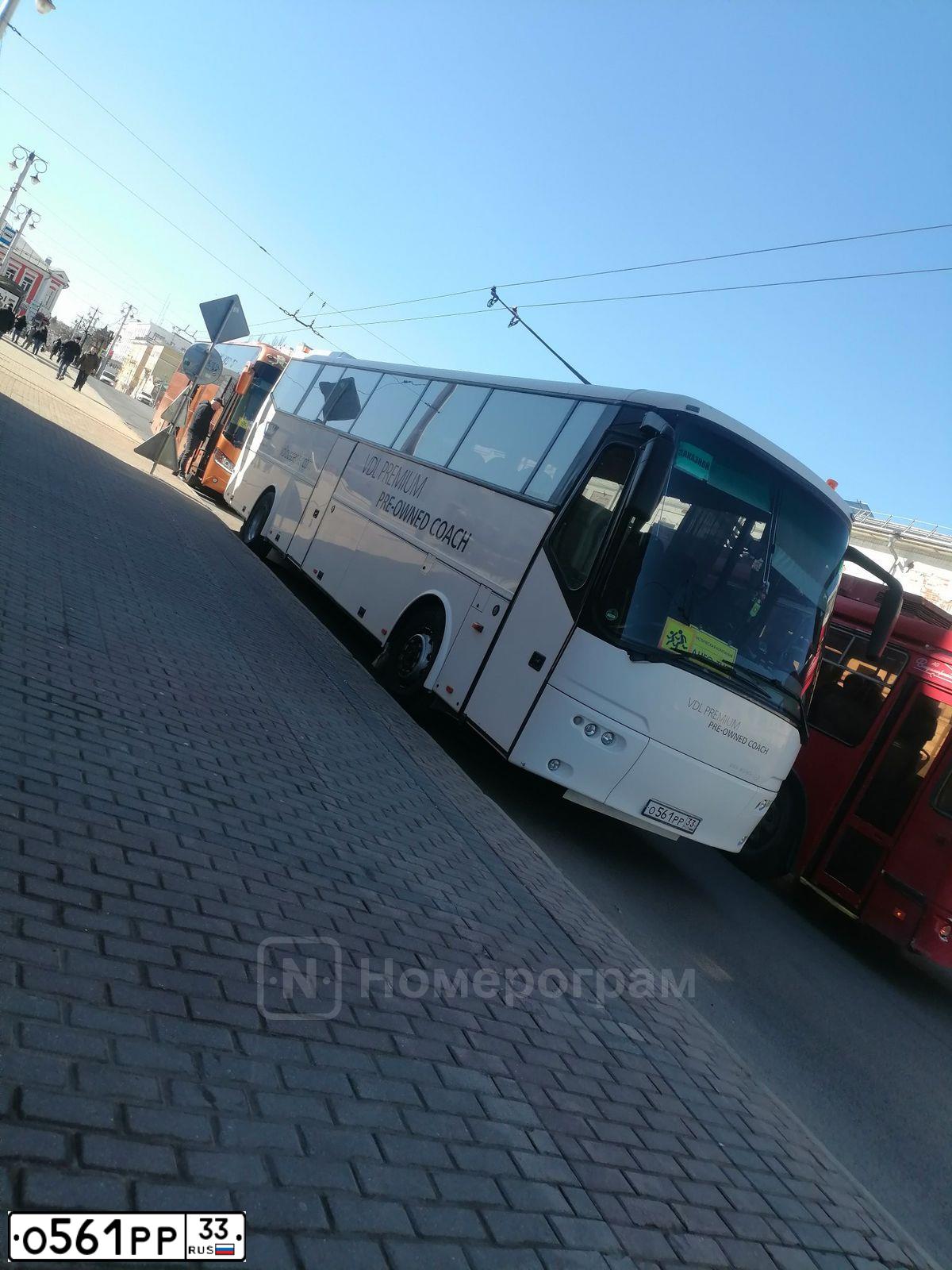 Фото автомобиля VDL BOVA, 2011 — госномер Х286УТ33