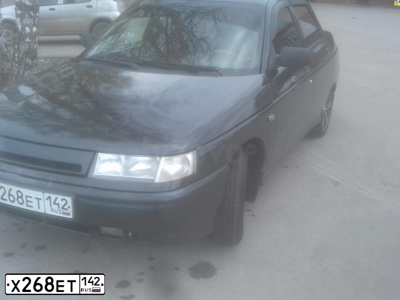 Фото автомобиля LADA 2110, 2005 — госномер Х268ЕТ142. Цвет: ГРАФИТОВЫЙ МЕТАЛЛИК