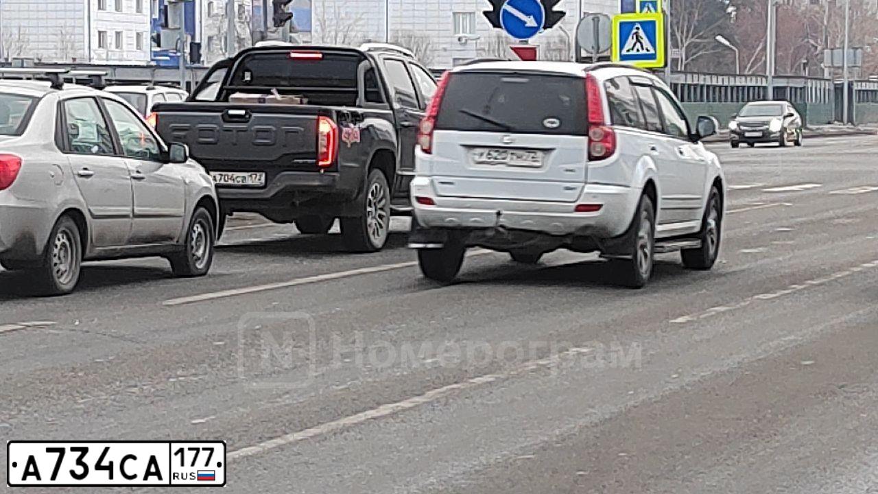 Фото автомобиля NISSAN PRIMERA, 2006 — госномер А734СА177. Цвет: СВЕТЛО-СЕРЫЙ