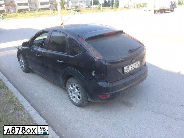 Фото автомобиля FORD FOCUS, 2008 — госномер Н998МТ11. Цвет: ЧЕРНЫЙ