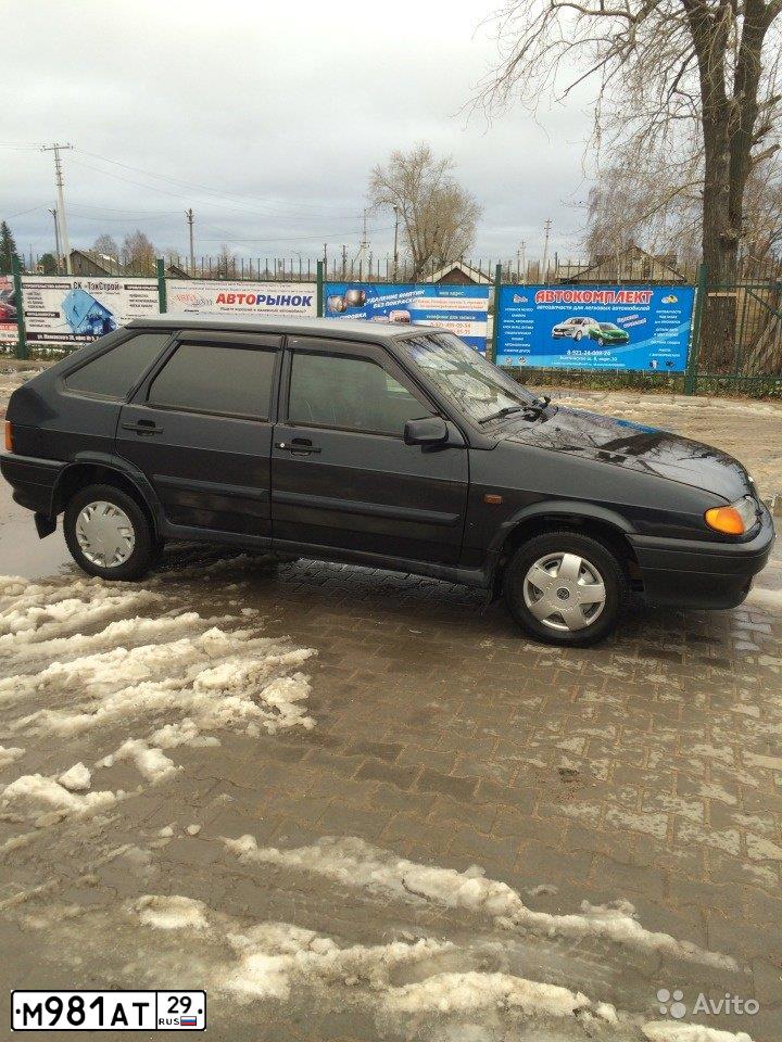 Фото автомобиля LADA 2114, 2008 — госномер В840УО43. Цвет: ЧЕРНЫЙ