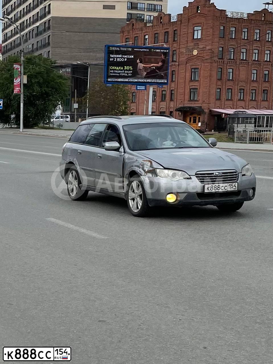 Фото автомобиля SUBARU OUTBACK, 2006 — госномер В814МК163. Цвет: СЕРЫЙ