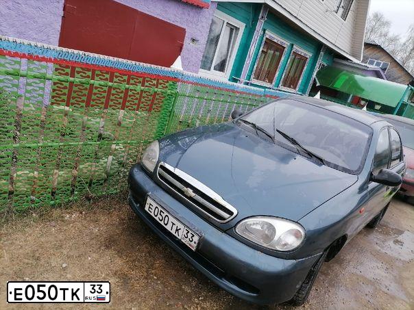 Фото автомобиля ZAZ LANOS, 2007 — госномер Е050ТК33. Цвет: СЕРЕБРИСТЫЙ