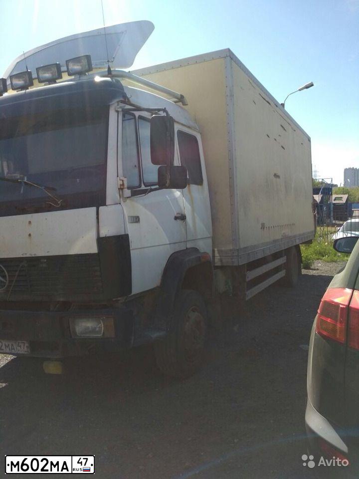 Фото автомобиля MERCEDES ATEGO, 1995 — госномер М657РО10. Цвет: Белый