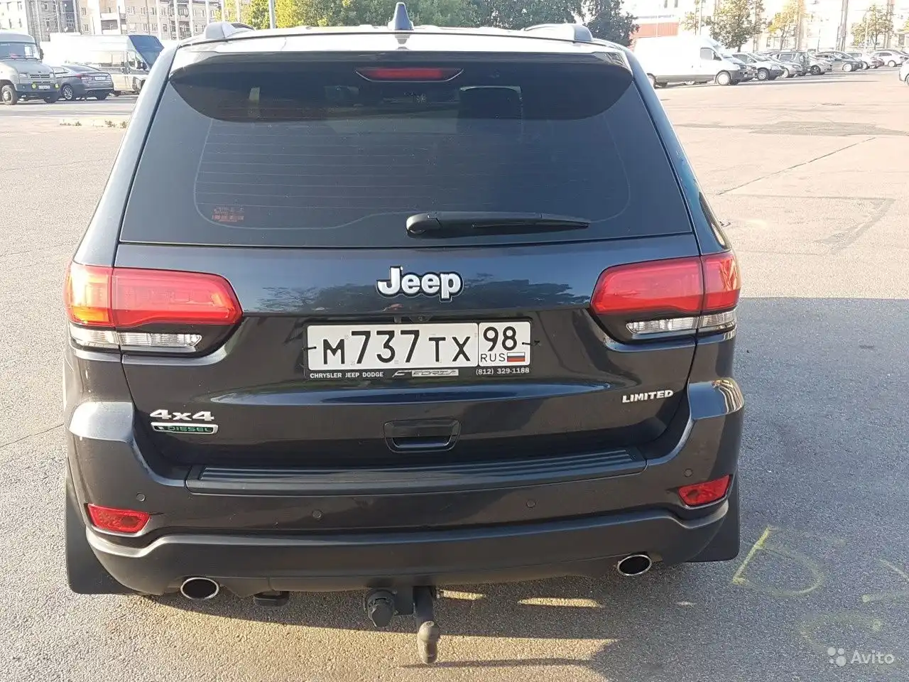 Фото автомобиля AUDI Q7, 2017 — госномер У080ЕХ48. Цвет: ЧЕРНЫЙ