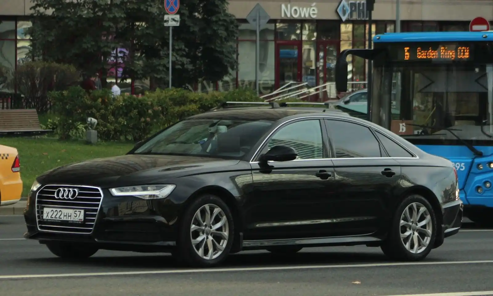 Фото автомобиля LADA KALINA, 2008 — госномер С601ЕС57. Цвет: Темный Сине-Фиолетовый