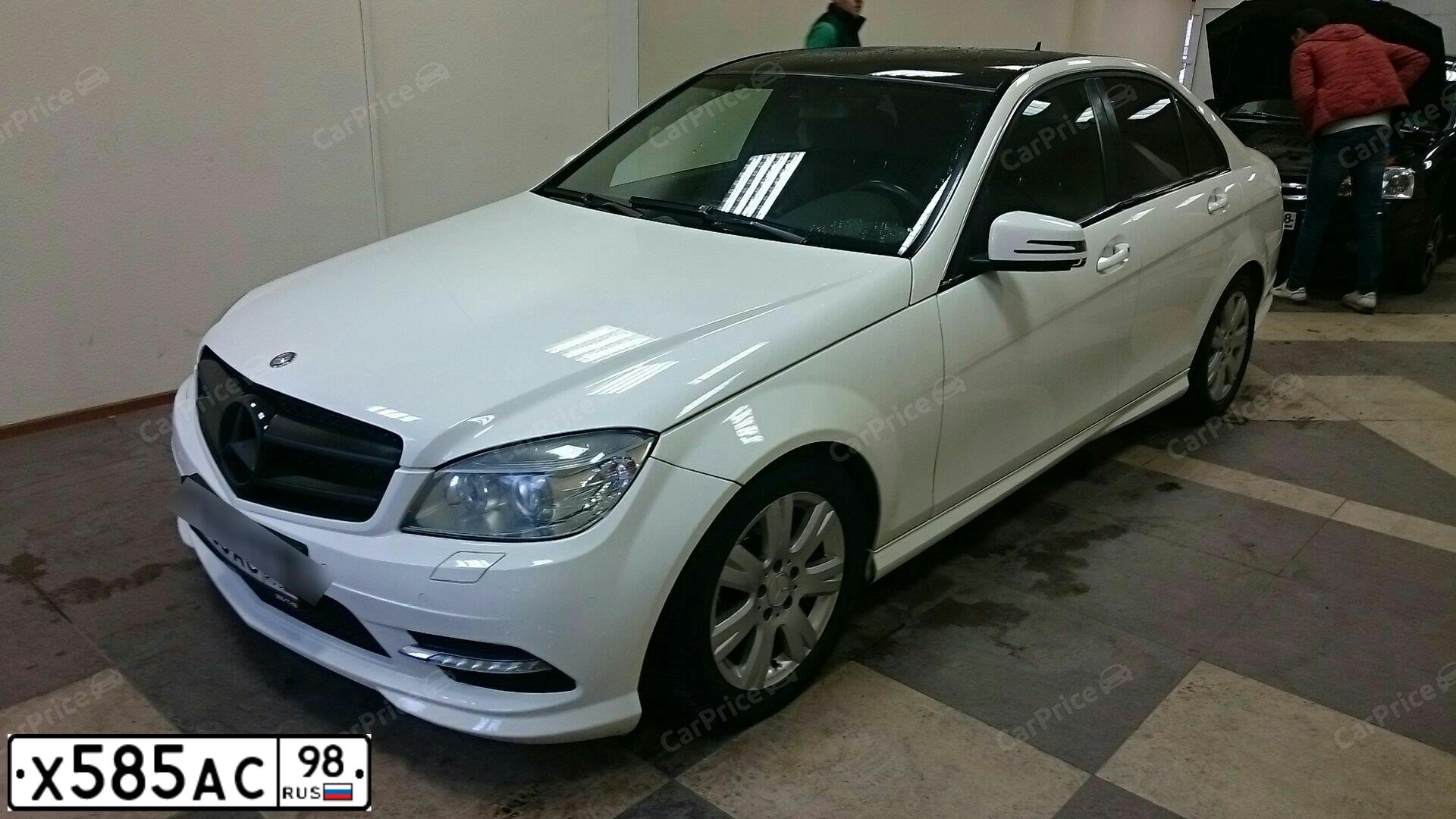 Фото автомобиля MERCEDES C-KLASSE, 2010 — госномер Х585АС98
