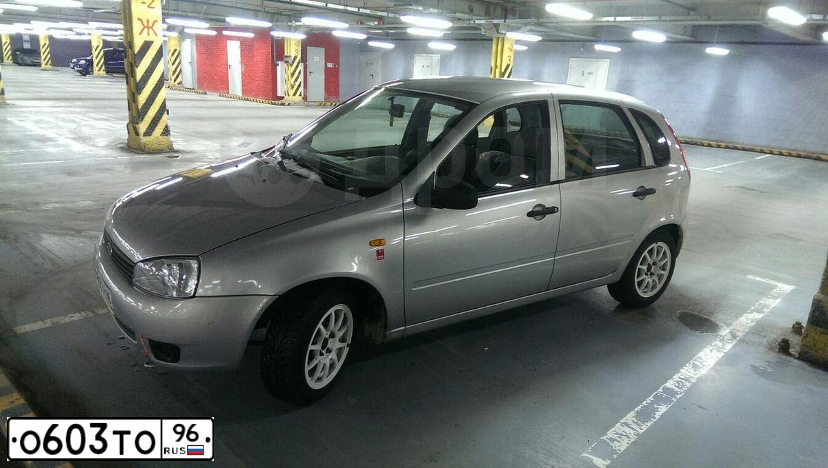 Фото автомобиля LADA 1119 KALINA, 2007 — госномер О603ТО96. Цвет: СЕРЕБРИСТЫЙ