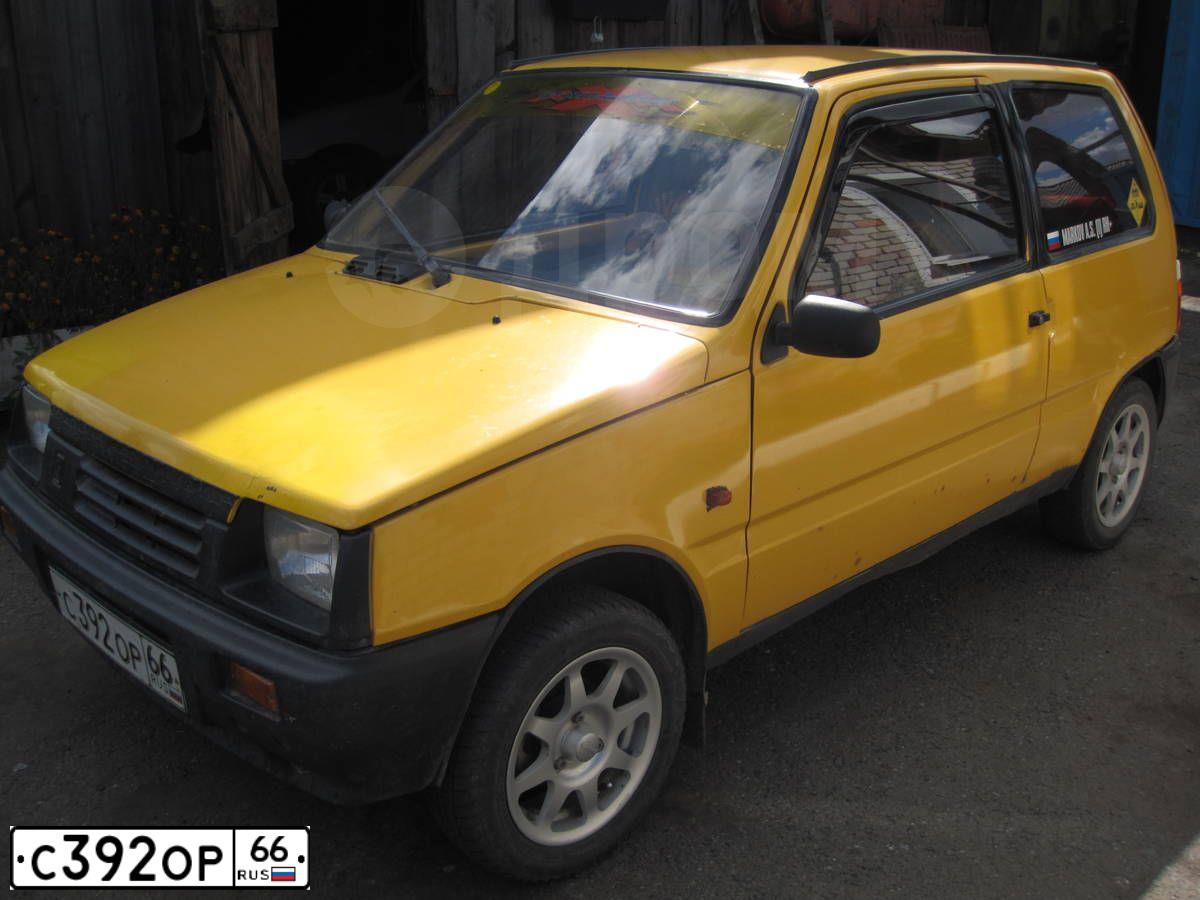 Фото автомобиля SEAZ OKA, 2003 — госномер С392ОР66. Цвет: ЗОЛОТИСТО-ЖЕЛТЫЙ