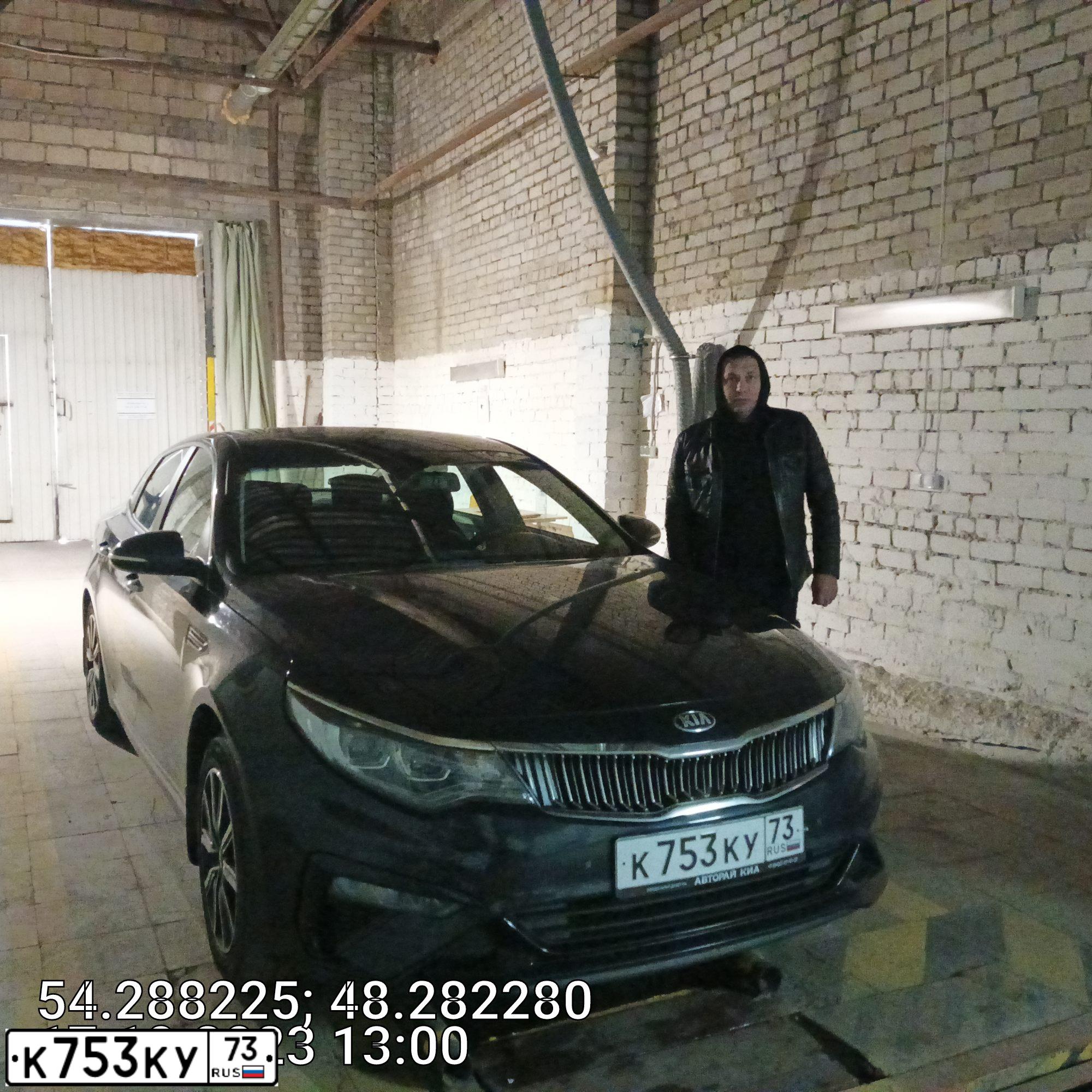 Фото автомобиля DATSUN ON-DO, 2018 — госномер М753КУ73. Цвет: Коричневый