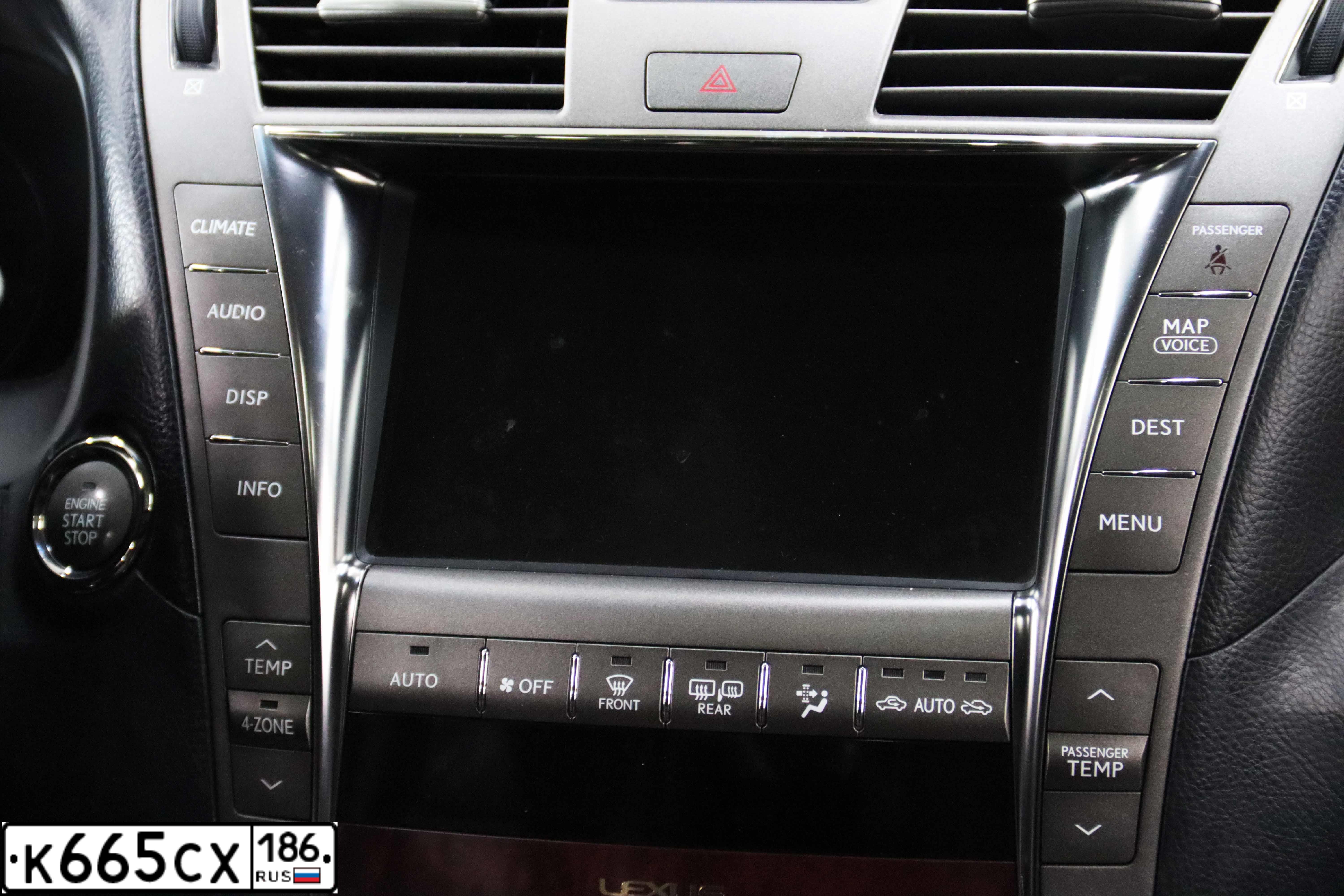 Фото автомобиля LEXUS LS, 2007 — госномер М004МО72. Цвет: ЧЕРНЫЙ