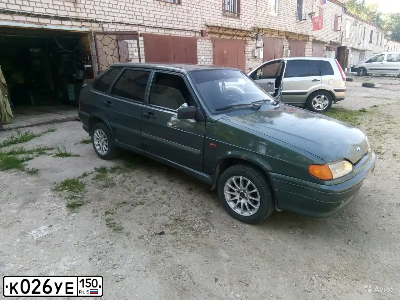 Фото автомобиля LADA 2114 SAMARA, 2008 — госномер О210РН48. Цвет: СЕРО-СИНЕ-ЗЕЛЕНЫЙ