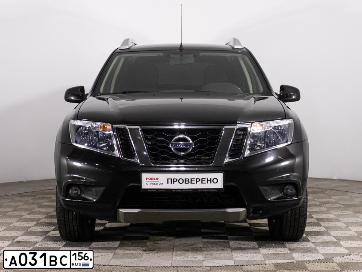 Фото автомобиля NISSAN TERRANO, 2019 — госномер А031ВС156. Цвет: ЧЕРНЫЙ