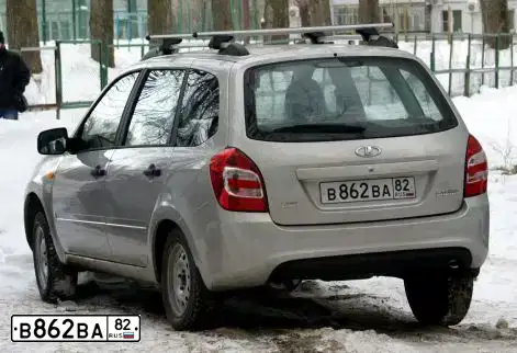 Фото автомобиля LADA 2194 KALINA, 2016 — госномер Е150АУ763. Цвет: СЕРЕБРИСТЫЙ