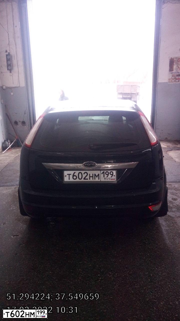 Фото автомобиля FORD FOCUS, 2008 — госномер Х027АС31