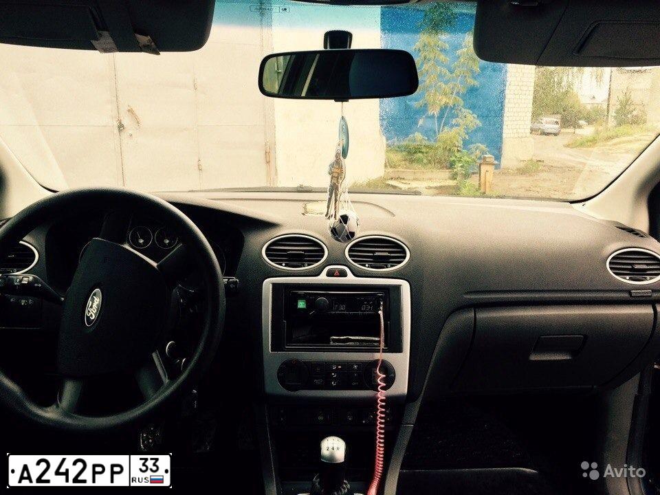 Фото автомобиля FORD FOCUS, 2006 — госномер А242РР33. Цвет: синий