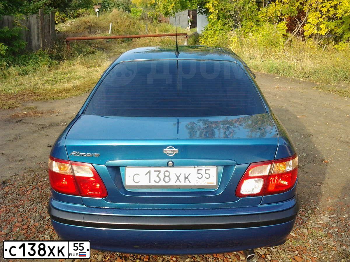 Фото автомобиля NISSAN ALMERA, 2001 — госномер С963СО99. Цвет: СИНЕ-ЗЕЛЕНЫЙ