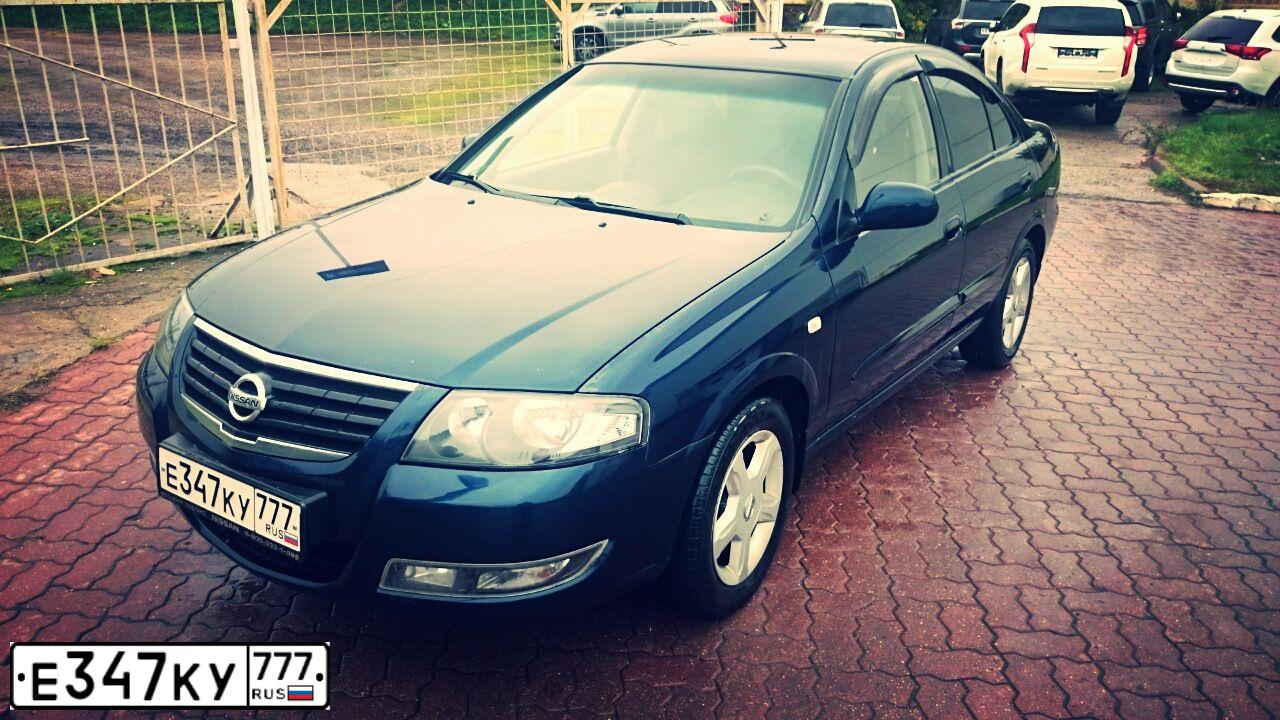 Фото автомобиля NISSAN ALMERA, 2011 — госномер В882ОУ37. Цвет: синий