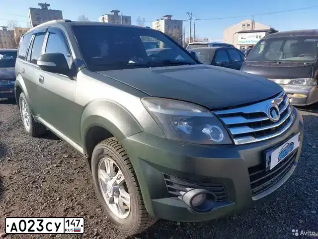 Фото автомобиля GREAT WALL HOVER, 2010 — госномер А023СУ147. Цвет: ЗЕЛЕНЫЙ