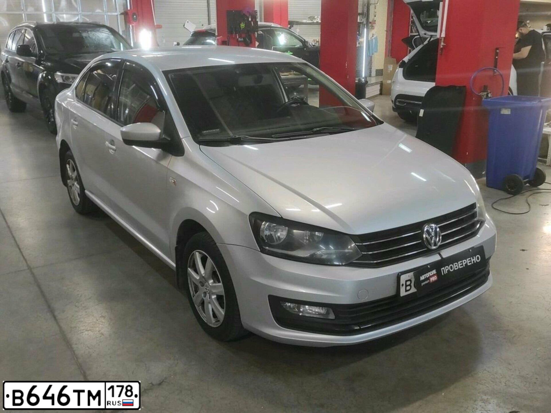 Фото автомобиля VOLKSWAGEN POLO, 2015 — госномер Т067ЕВ977