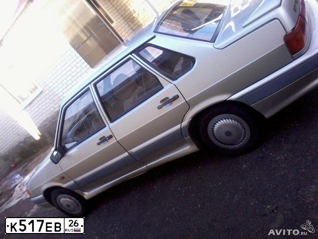 Фото автомобиля LADA 2115 SAMARA, 2004 — госномер К517ЕВ26. Цвет: СЕРЕБРИСТО-БЕЖЕВЫЙ