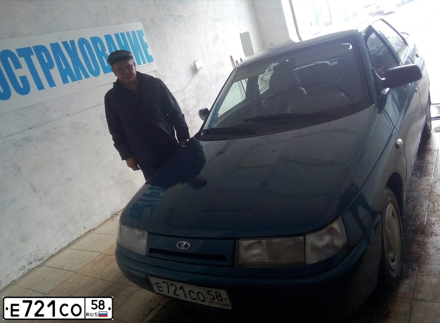 Фото автомобиля LADA 2110, 2004 — госномер С148ОУ58. Цвет: СИНЕ-ЗЕЛЕНЫЙ