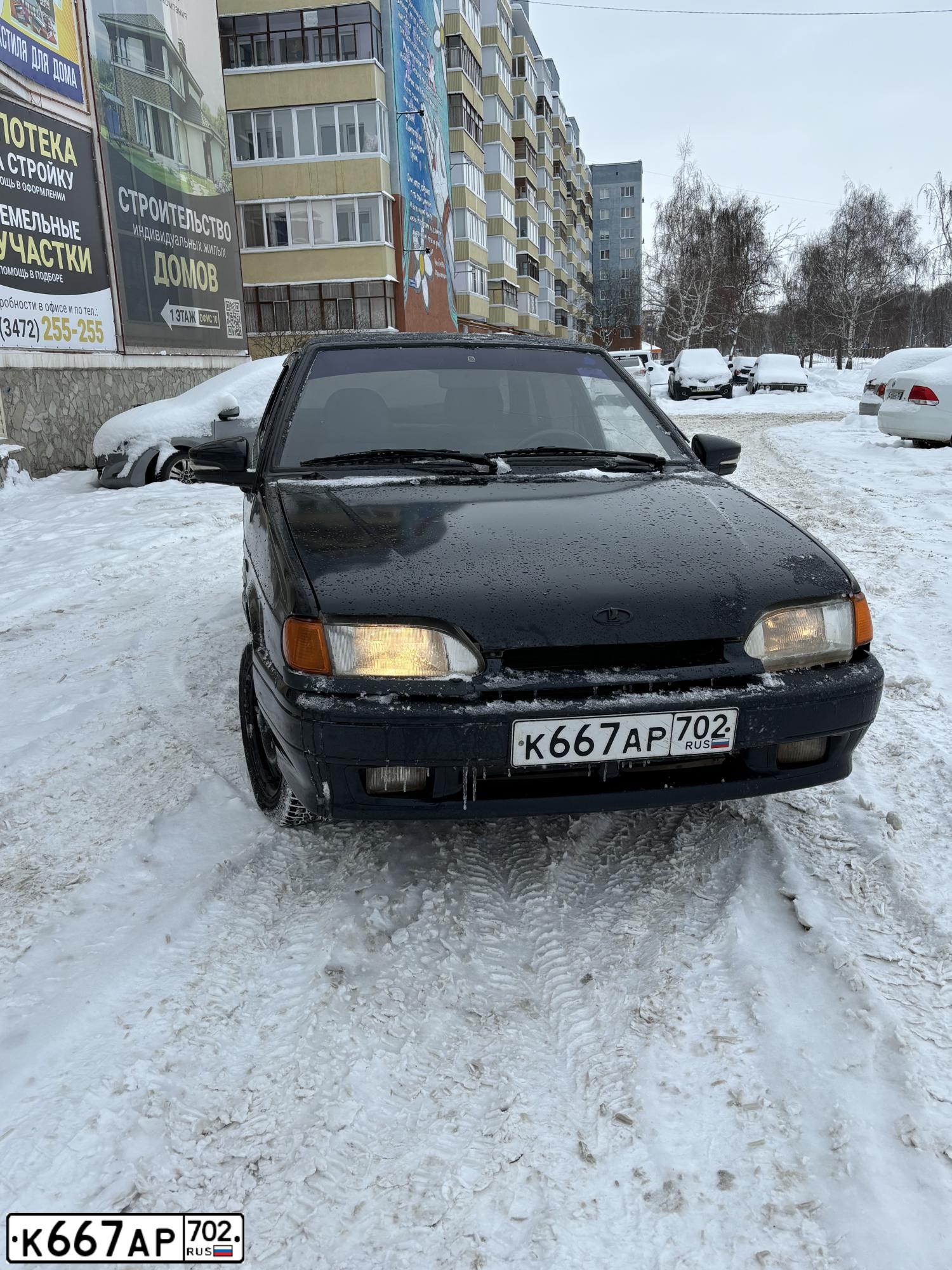 Фото автомобиля LADA 2115 SAMARA, 2007 — госномер К667АР702. Цвет: ГРАФИТОВЫЙ МЕТАЛЛИК