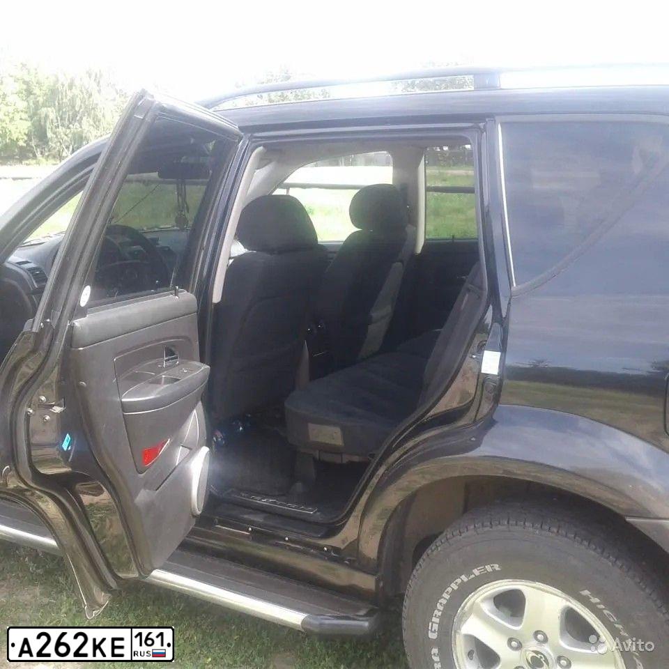 Фото автомобиля SSANGYONG REXTON, 2007 — госномер Р733МВ126. Цвет: ЧЕРНЫЙ МЕТАЛЛИК