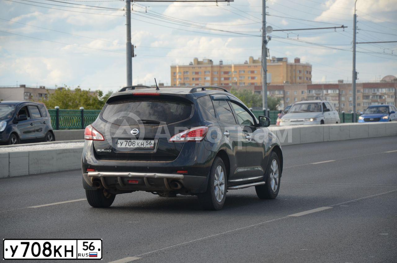 Фото автомобиля NISSAN MURANO, 2012 — госномер У708КН56