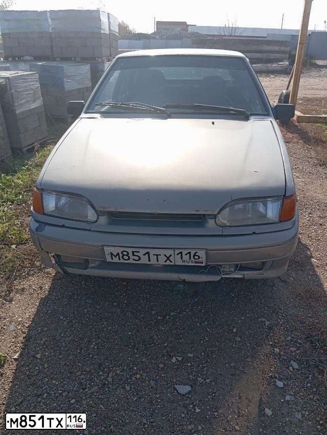 Фото автомобиля LADA 2114 SAMARA, 2007 — госномер М851ТХ116. Цвет: СЕРО-БЕЖЕВЫЙ