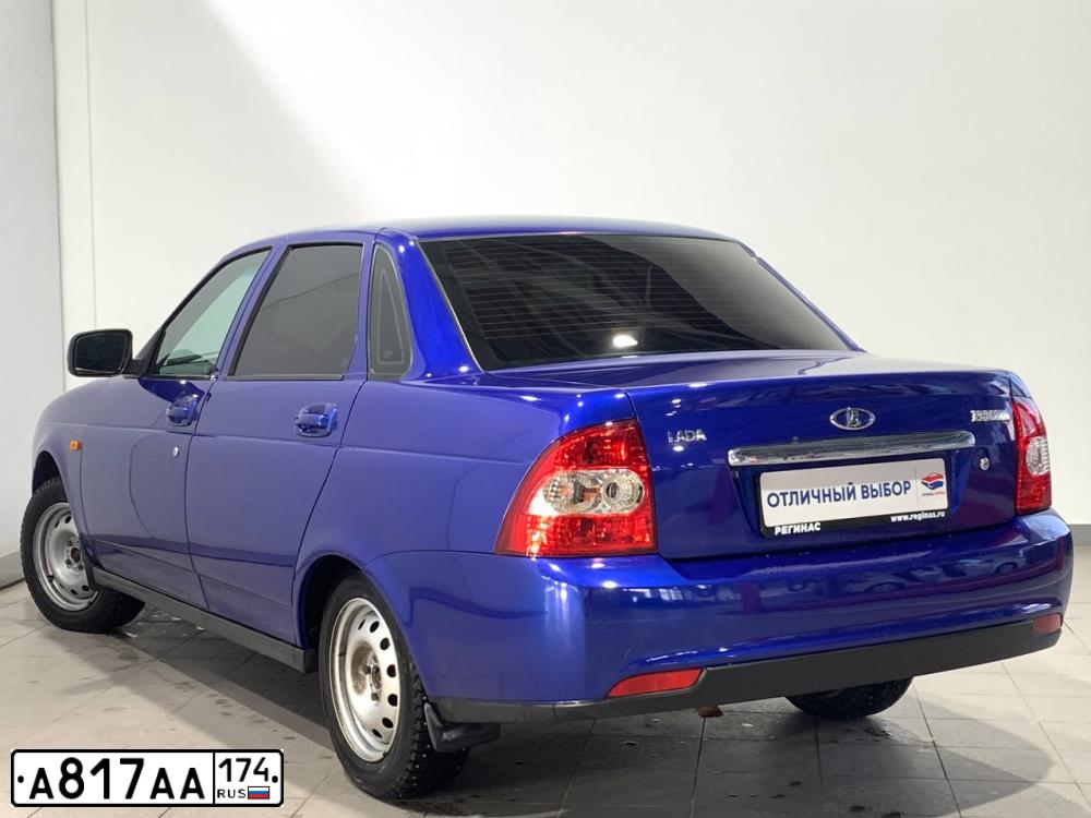 Фото автомобиля LADA PRIORA, 2010 — госномер О099КС774. Цвет: синий