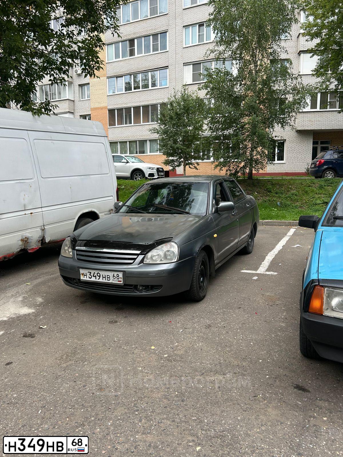 Фото автомобиля LADA 2170 PRIORA, 2007 — госномер К751ВО323. Цвет: СЕРЫЙ